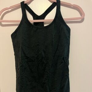 Lululemon Ebb To Street Tank Top - dark green - size 6